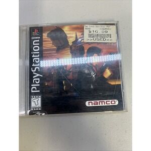 Time Crisis (Sony PlayStation 1, 1995) PS1 Black Label  w/ Manual